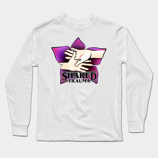 STRANGER THINGS: SHARED TRAUMA IV Long Sleeve T-Shirt by DodgingKarma